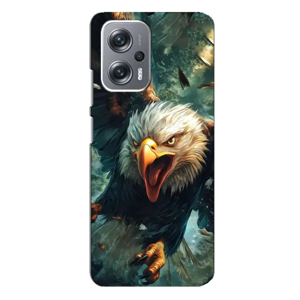 Чохол з принтом «Орел у польоті» для Xiaomi Redmi Note 12 Pro Plus