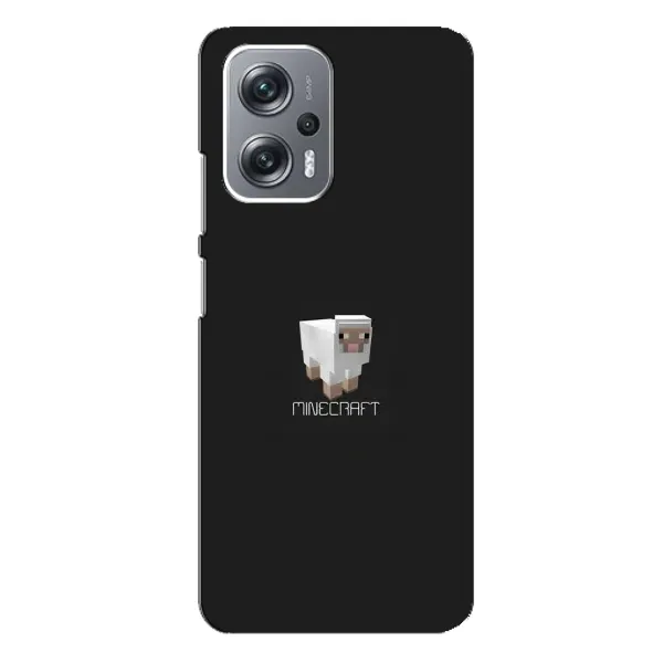 Чохол з принтом «Овечка Майнкрафт» для Xiaomi Redmi Note 12 Pro Plus