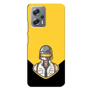 Чеjхол PUBG для Сяомі Редмі Нот 12 Про Плюс (AlphaPrint) (Пабг в шоломі)
