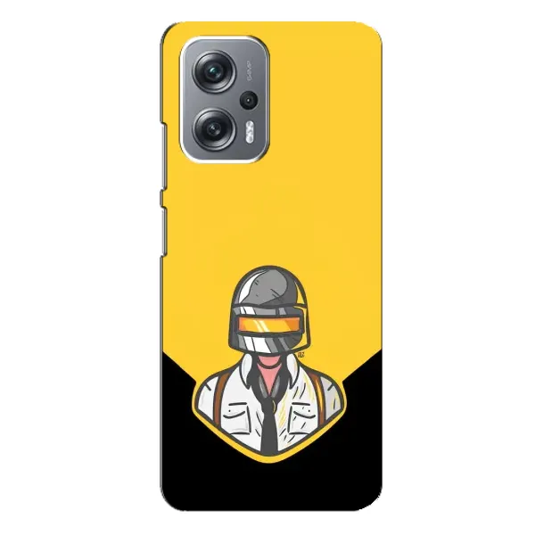 Чохол з принтом «Пабг в шоломі» для Xiaomi Redmi Note 12 Pro Plus Чохол з принтом «Пабг в шоломі» для Xiaomi Redmi Note 12 Pro Plus