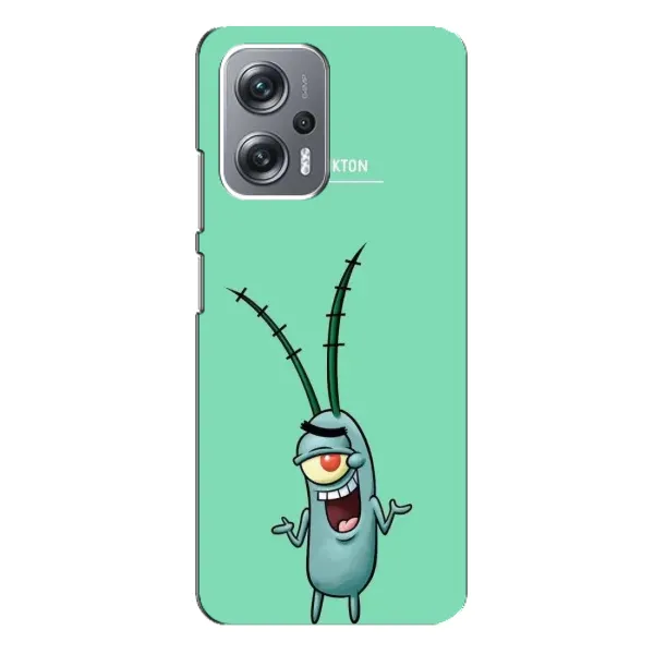 Чохол з принтом «Персонаж Планктон» для Xiaomi Redmi Note 12 Pro Plus Чохол з принтом «Персонаж Планктон» для Xiaomi Redmi Note 12 Pro Plus
