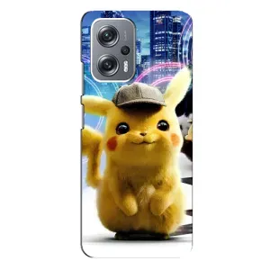 Чохол з принтом «Пікачу в місті» для Xiaomi Redmi Note 12 Pro Plus