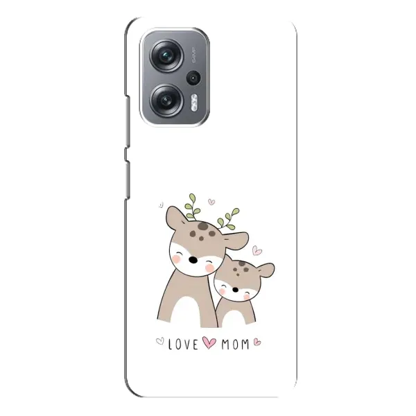 Чохол з принтом «Оленята мама і малюк» для Xiaomi Redmi Note 12 Pro Plus Чохол з принтом «Оленята мама і малюк» для Xiaomi Redmi Note 12 Pro Plus