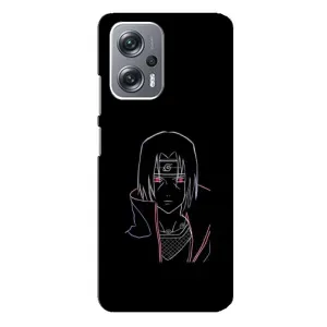 Чохол з принтом «силует Ітачі» для Xiaomi Redmi Note 12 Pro Plus
