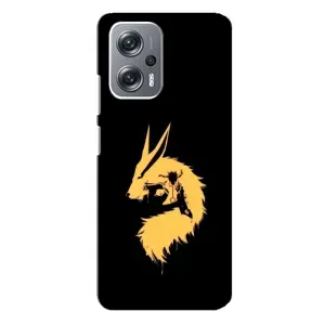 Чехол с принтом «силуэт Курама Наруто» для Xiaomi Redmi Note 12 Pro Plus