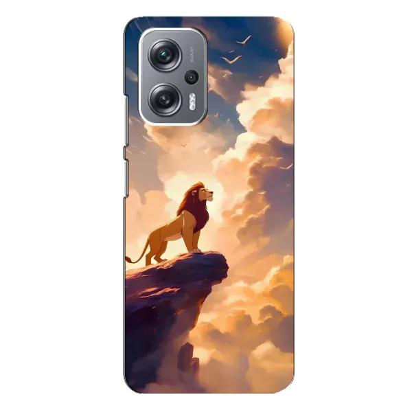 Чохол з принтом «Сімба на скелі» для Xiaomi Redmi Note 12 Pro Plus