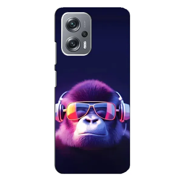 Чехол с принтом «Стильная обезьяна» для Xiaomi Redmi Note 12 Pro Plus Чехол с принтом «Стильная обезьяна» для Xiaomi Redmi Note 12 Pro Plus