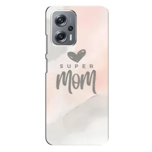 Чохол з принтом «Супер мама» для Xiaomi Redmi Note 12 Pro Plus