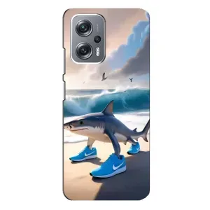 Чехол с мемом Тралалело тралала на Xiaomi Redmi Note 12 Pro Plus
