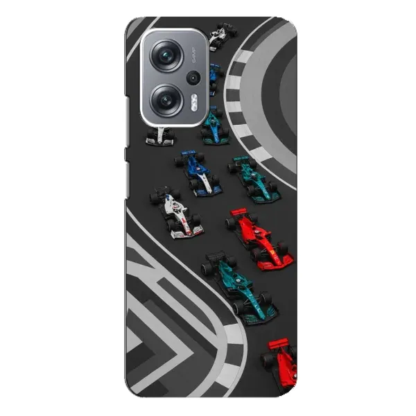 Чохол з принтом «Траса Ф1» для Xiaomi Redmi Note 12 Pro Plus