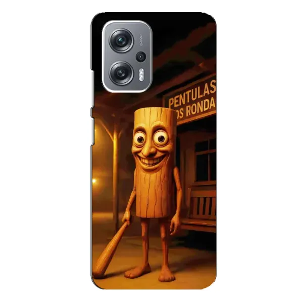 Чохол з принтом «Тунг тунг сахур» для Xiaomi Redmi Note 12 Pro Plus Чохол з принтом «Тунг тунг сахур» для Xiaomi Redmi Note 12 Pro Plus