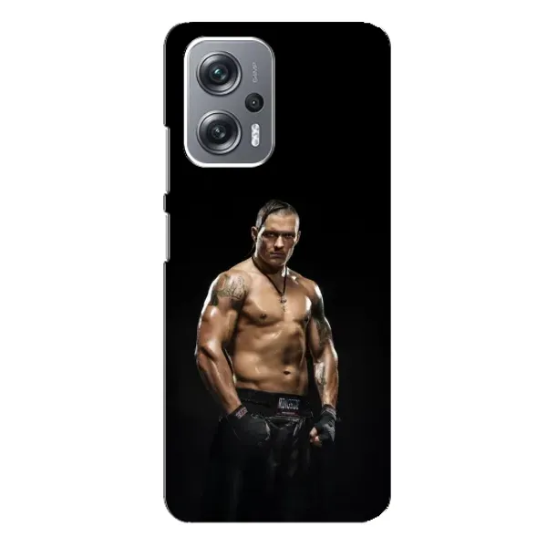 Чохол з принтом «Чемпіон Олександр Усик» для Xiaomi Redmi Note 12 Pro Plus
