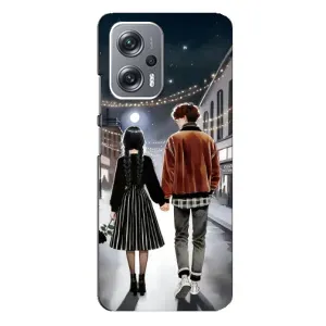 Чохол з дизайном Венздей 2 на Xiaomi Redmi Note 12 Pro Plus (Венздей та Тайлер)