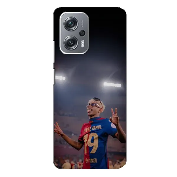 Чохол з принтом «Ямаль на стадіоні» для Xiaomi Redmi Note 12 Pro Plus