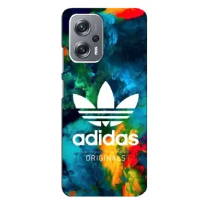 Чехлы Адидас для Xiaomi Redmi Note 12 Pro Plus (AlphaPrint) (Яркий Адидас)