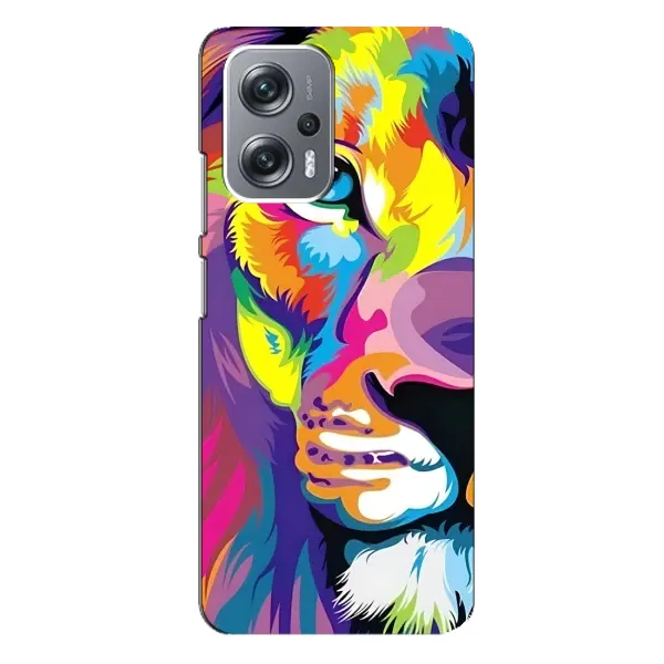 Чохол з принтом «Яскравий Лев» для Xiaomi Redmi Note 12 Pro Plus