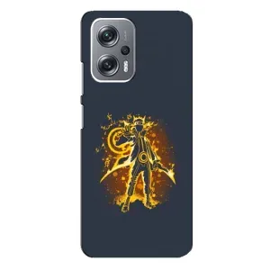 Чехол с принтом «золотой Наруто» для Xiaomi Redmi Note 12 Pro Plus