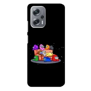 Чохли Амонг Ас для Xiaomi Redmi Note 12 Pro (5g) (AlphaPrint) (Амонг-ас)
