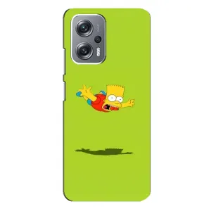 Чjхол з Сімпсонами для Xiaomi Redmi Note 12 Pro (5g) (VPrint) (Барт Сімпсон)