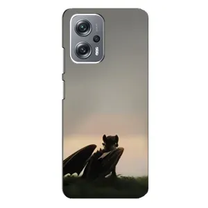 Чохол як приборкати дракона на Xiaomi Redmi Note 12 Pro (5g) (Беззубик)