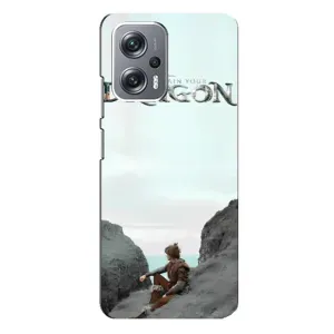 Чохол як приборкати дракона на Xiaomi Redmi Note 12 Pro (5g) (Дракон лого)