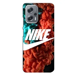 Чехол для Xiaomi Redmi Note 12 Pro (5g) - с принтом Найк (AlphaPrint) (Дымчатый найк)