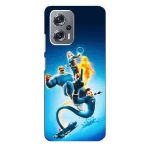 Чохол з принтом Фантастична четвірка для Xiaomi Redmi Note 12 Pro (5g) (Герої Фантастична Четвірка)