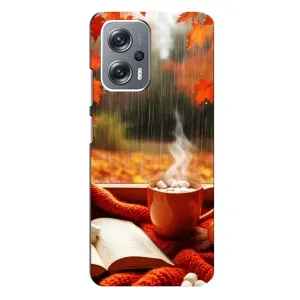 Чохол з принтом «Кава і дощ» для Xiaomi Redmi Note 12 Pro (5g)