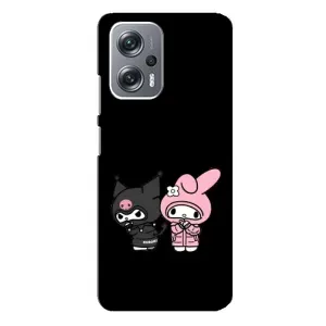 Чехол с кроликом Куроми на Xiaomi Redmi Note 12 Pro (5g) (Куроми и Мелоди)