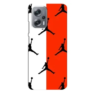 Чехлы для Xiaomi Redmi Note 12 Pro (5g) - с картинкой JORDAN (AlphaPrint) (Лого Джордан)