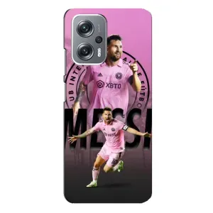 Чохли для Сяомі Редмі ноут 12 про (5г) - Лео Мессі Маямі (Messi Miami)