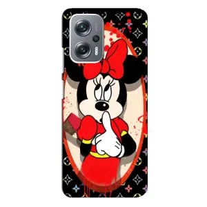 Чехол Disney Mouse Xiaomi Redmi Note 12 Pro (5g) (PREMIUMPrint) (Минни Маус ЛВ)