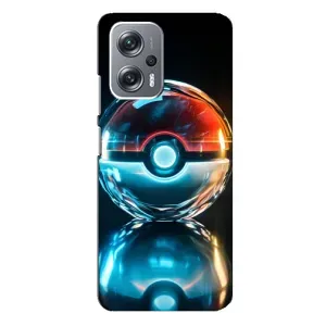 Чохол з Пікачу на Xiaomi Redmi Note 12 Pro (5g) (М'яч Пікачу)