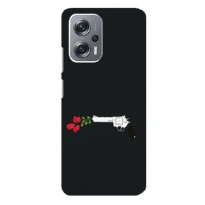 Чехлы (ART) Цветы на Xiaomi Redmi Note 12 Pro (5g) (VPrint) (Неожиданные цветы)