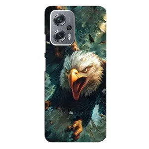 Чохол з картинкою 'Хижаки' для Xiaomi Redmi Note 12 Pro (5g) (Орел у польоті)