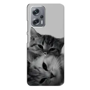 Чохол з малюнком кіт на Xiaomi Redmi Note 12 Pro (5g) (Пара котів)
