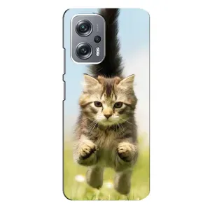 Чохли з Котиками для Xiaomi Redmi Note 12 Pro (5g) (VPrint) (Прижок кота)