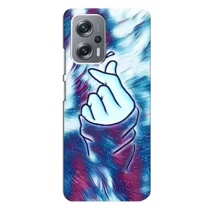 Чехол с принтом «Радужное сердце» для Xiaomi Redmi Note 12 Pro (5g)