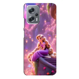 Чохол Рапунцель для Xiaomi Redmi Note 12 Pro (5g) (Рапунцель у замку)