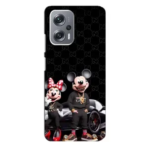 Чехол Disney Mouse Xiaomi Redmi Note 12 Pro (5g) (PREMIUMPrint) (Семья Маусов)