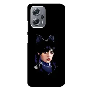 Чохли Венсдей на Xiaomi Redmi Note 12 Pro (5g) Уенсдей (AlphaPrint) (серйозна Венздей)