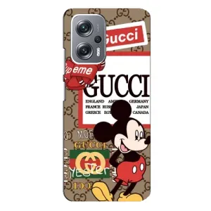 Чехол Disney Mouse Xiaomi Redmi Note 12 Pro (5g) (PREMIUMPrint) (Стильный Микки)