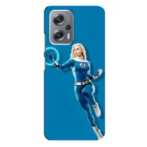 Чохол з принтом Фантастична четвірка для Xiaomi Redmi Note 12 Pro (5g) (Сью Сторм політ)