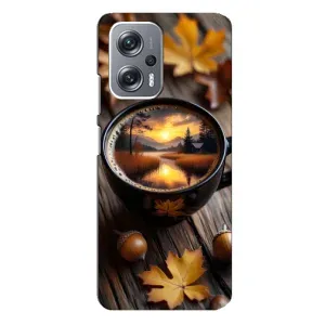 Чохол з принтом «Темна кава» для Xiaomi Redmi Note 12 Pro (5g)