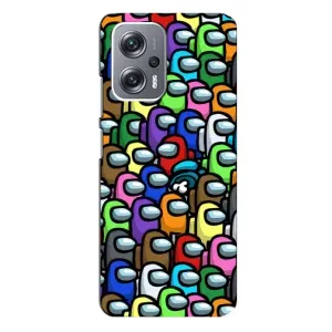 Чохли Амонг Ас для Xiaomi Redmi Note 12 Pro (5g) (AlphaPrint) (Убитий)
