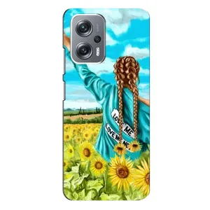 Чехол для Патриота Украины Xiaomi Redmi Note 12 Pro (5g) - (AlphaPrint) (Украиночка)