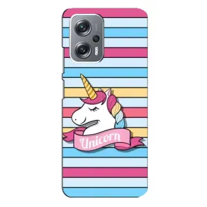 Чохол для Сяомі Редмі ноут 12 про (5г) - (Єдинорожки - Новинки) (AlphaPrint) (Unicorn)