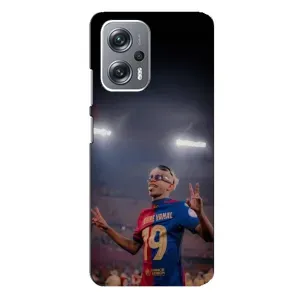 Чохол з футболістом Ламін Ямаль Xiaomi Redmi Note 12 Pro (5g) (Ямаль на стадіоні)