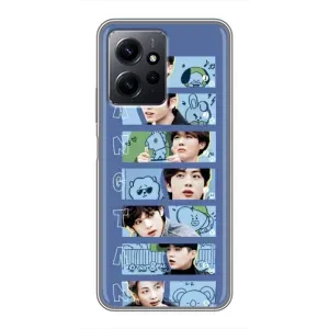 Чохол з принтом «Bangtan» для Xiaomi Redmi Note 12
