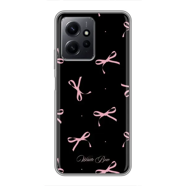 Чохол з принтом «Банти на чорному» для Xiaomi Redmi Note 12 Чохол з принтом «Банти на чорному» для Xiaomi Redmi Note 12